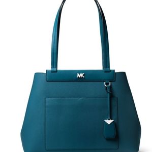 Michael Kors Merideth Tote - luxe teal
